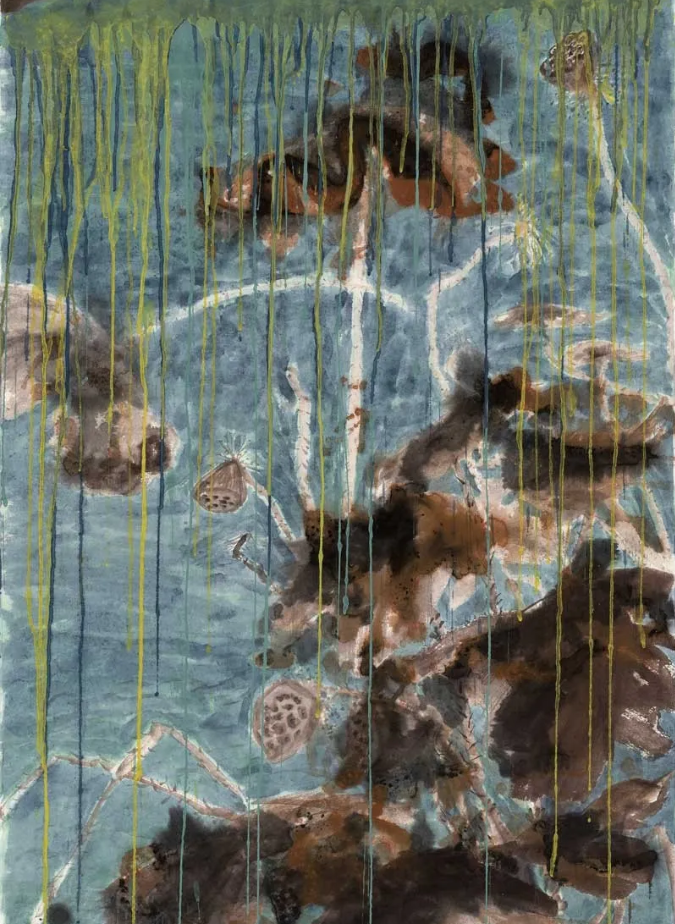 王天一作品《爱莲说》